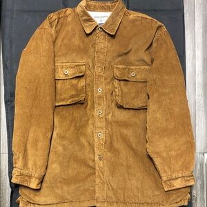 High Sierra Men's Corduroy Shirt Jacket in Brown